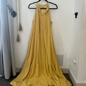 NWT Nine West Tiered Peasant Maxi Dress - Large